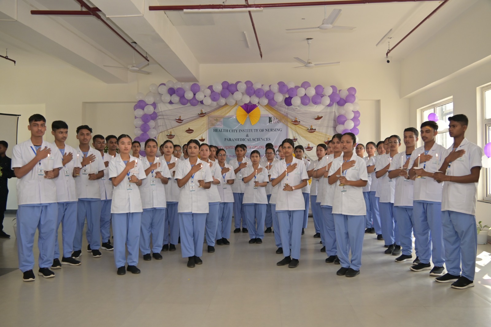 Lamp lighting & Oath taking ceremony